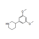 3-(3,5-Dimethoxyphenyl)piperidine