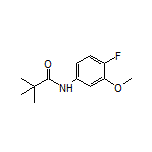 N-(4-Fluoro-3-methoxyphenyl)pivalamide