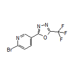 2-(6-Bromopyridin-3-yl)-5-(trifluoromethyl)-1,3,4-oxadiazole