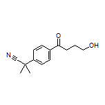 2-[4-(4-Hydroxybutanoyl)phenyl]-2-methylpropanenitrile