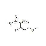 3-Fluoro-5-methoxy-2-nitropyridine