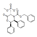 Dimethyl [(3S,5S,6R)-4-Cbz-2-oxo-5,6-diphenylmorpholin-3-yl]phosphonate