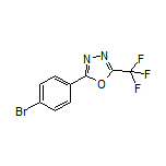 2-(4-Bromophenyl)-5-(trifluoromethyl)-1,3,4-oxadiazole