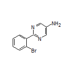 5-Amino-2-(2-bromophenyl)pyrimidine