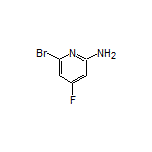 2-Amino-6-bromo-4-fluoropyridine