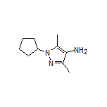 1-Cyclopentyl-3,5-dimethyl-1H-pyrazol-4-amine