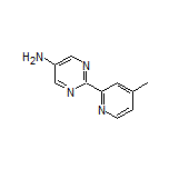 5-Amino-2-(4-methylpyridin-2-yl)pyrimidine