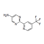 5-Amino-2-[4-(trifluoromethyl)pyridin-2-yl]pyrimidine