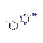 5-Amino-2-(6-methylpyridin-2-yl)pyrimidine