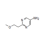 5-Amino-2-(2-methoxyethyl)pyrimidine