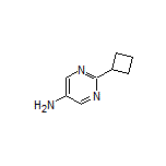 5-Amino-2-cyclobutylpyrimidine