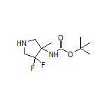 N-Boc-4,4-difluoro-3-methylpyrrolidin-3-amine