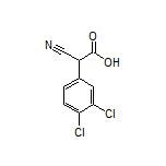 2-Cyano-2-(3,4-dichlorophenyl)acetic Acid