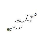 3-(4-Hydroxyphenyl)cyclobutanone