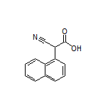 2-Cyano-2-(naphthalen-1-yl)acetic Acid