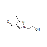 1-(2-Hydroxyethyl)-3-methyl-1H-pyrazole-4-carbaldehyde