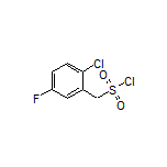 (2-Chloro-5-fluorophenyl)methanesulfonyl Chloride