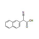 2-Cyano-2-(naphthalen-2-yl)acetic Acid