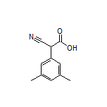 2-Cyano-2-(3,5-dimethylphenyl)acetic Acid