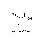 2-Cyano-2-(3,5-difluorophenyl)acetic Acid