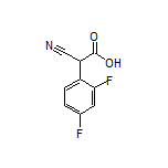 2-Cyano-2-(2,4-difluorophenyl)acetic Acid