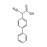 2-([1,1’-Biphenyl]-4-yl)-2-cyanoacetic Acid