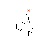 3-[2-(tert-Butyl)-4-fluorophenoxy]azetidine