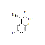 2-Cyano-2-(2,5-difluorophenyl)acetic Acid