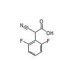 2-Cyano-2-(2,6-difluorophenyl)acetic Acid