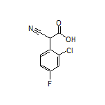 2-(2-Chloro-4-fluorophenyl)-2-cyanoacetic Acid