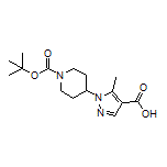 1-(1-Boc-4-piperidyl)-5-methyl-1H-pyrazole-4-carboxylic Acid