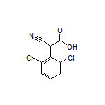 2-Cyano-2-(2,6-dichlorophenyl)acetic Acid