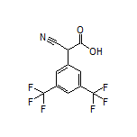 2-[3,5-Bis(trifluoromethyl)phenyl]-2-cyanoacetic Acid