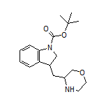 3-[(1-Boc-indolin-3-yl)methyl]morpholine