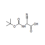 2-(Boc-amino)-2-cyanoacetic Acid