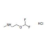 2-(Difluoromethoxy)-N-methylethanamine Hydrochloride