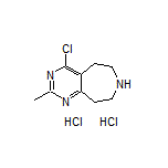 4-Chloro-2-methyl-6,7,8,9-tetrahydro-5H-pyrimido[4,5-d]azepine Dihydrochloride