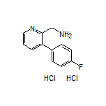 [3-(4-Fluorophenyl)-2-pyridyl]methanamine Dihydrochloride