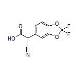 2-Cyano-2-(2,2-difluorobenzo[d][1,3]dioxol-5-yl)acetic Acid