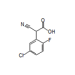 2-(5-Chloro-2-fluorophenyl)-2-cyanoacetic Acid