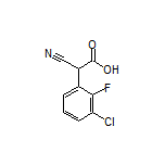 2-(3-Chloro-2-fluorophenyl)-2-cyanoacetic Acid