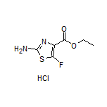 Ethyl 2-Amino-5-fluorothiazole-4-carboxylate Hydrochloride