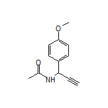 N-[1-(4-Methoxyphenyl)-2-propyn-1-yl]acetamide