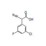 2-(3-Chloro-5-fluorophenyl)-2-cyanoacetic Acid