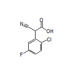 2-(2-Chloro-5-fluorophenyl)-2-cyanoacetic Acid