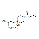 1-Boc-4-(5-chloro-2-methylphenyl)piperidin-4-ol