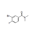 3-Bromo-4-iodo-N,N-dimethylbenzamide