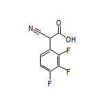 2-Cyano-2-(2,3,4-trifluorophenyl)acetic Acid