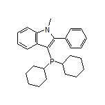 3-(Dicyclohexylphosphino)-1-methyl-2-phenyl-1H-indole