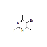 5-Bromo-2-iodo-4,6-dimethylpyrimidine